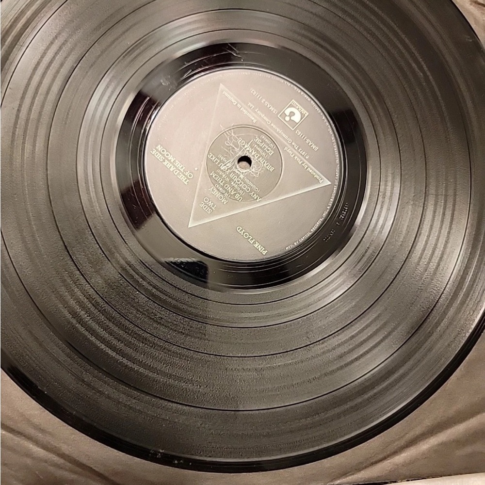 PINK FLOYD DARK SIDE OF THE MOON vinyl album 1973 VTG - Picture 9 of 10